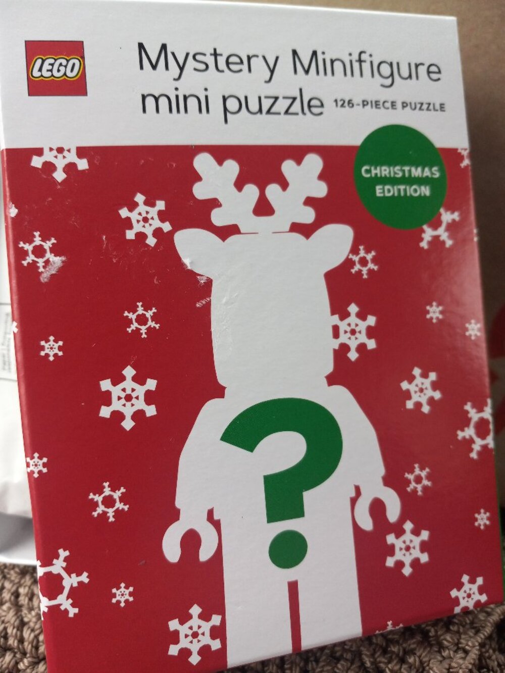Lego Mystery Minifigure Puzzle Christmas (NWT)